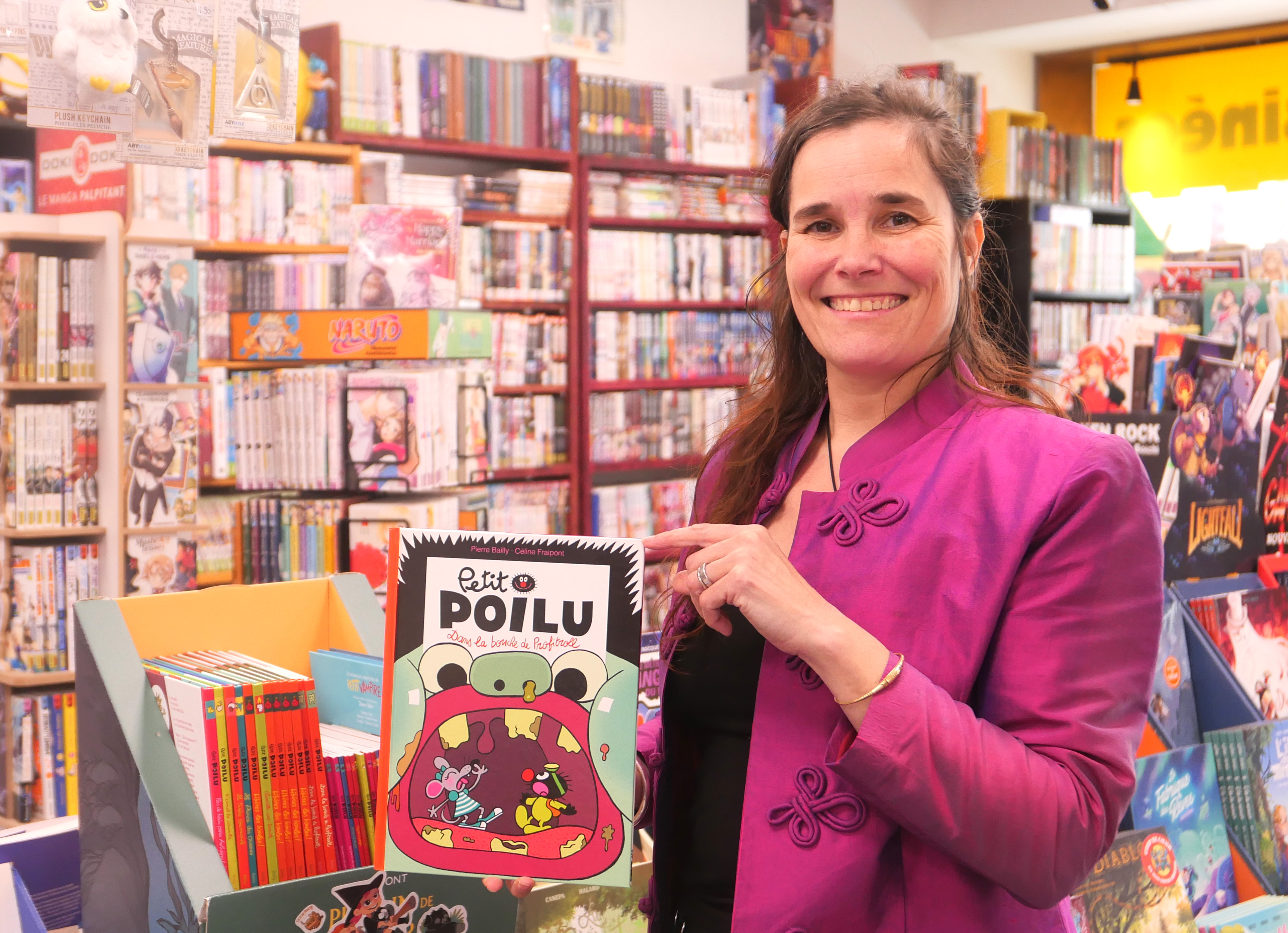 Annick Vermot au pays des bandes dessinées et des mangas