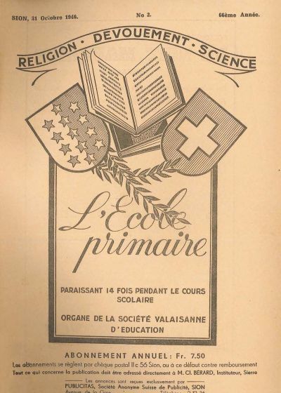 No 02 Ecole primaire 31 oct 1946
