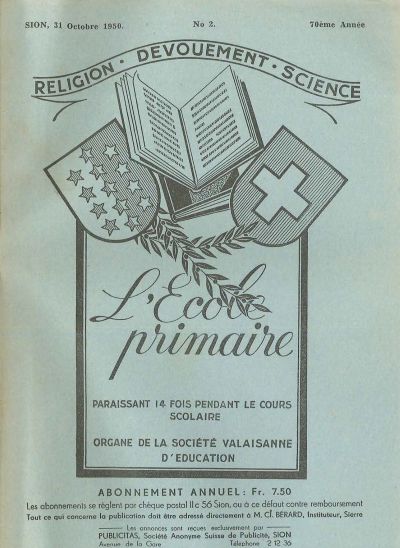 No 02 Ecole primaire 31 oct 1950