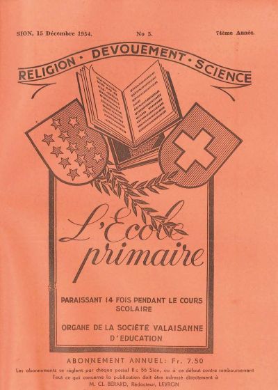 No 05 Ecole primaire 15 dec1954