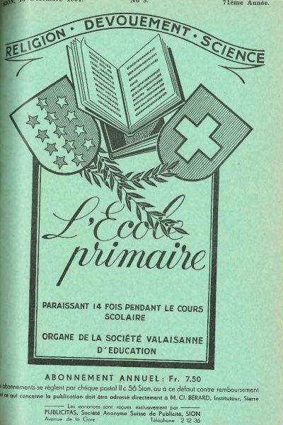 No 05 Ecole primaire 15 dec 1951
