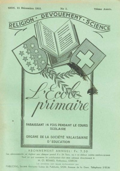 No 05 Ecole primaire 15 dec 1955