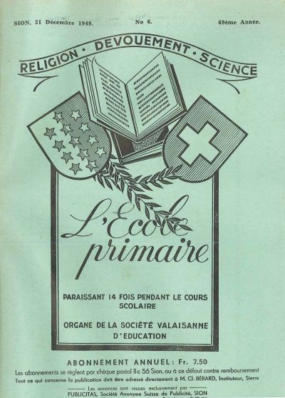 No 06 Ecole primaire 31 dec 1949