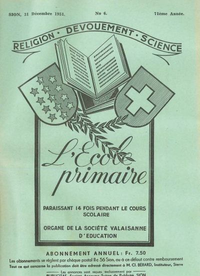 No 06 Ecole primaire 31dec 1951