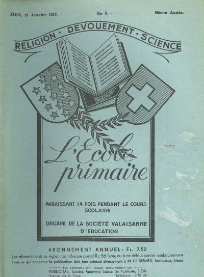 No 08 Ecole primaire 31 jan 1947
