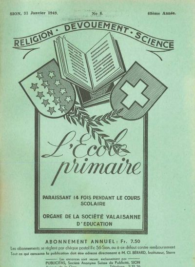 No 08 Ecole primaire 31 jan 1949