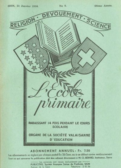 No 08 Ecole primaire 31 jan 1950