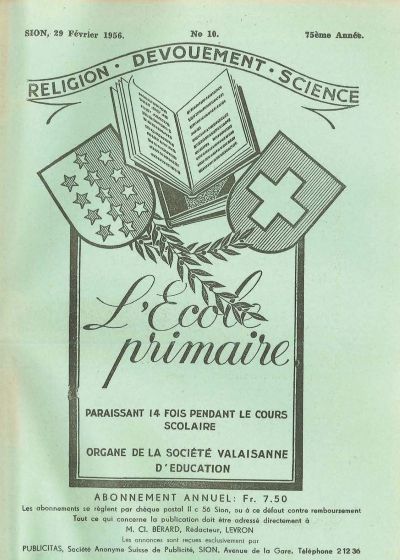No 10 Ecole primaire 29_fev 1956