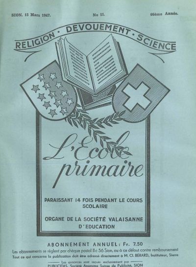 No 11 Ecole primaire 15 mar 1947