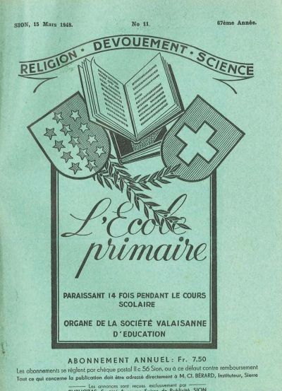 No 11 Ecole primaire 15 mar 1948