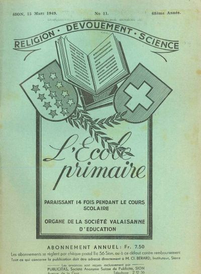 No 11 Ecole primaire 15 mar 1949