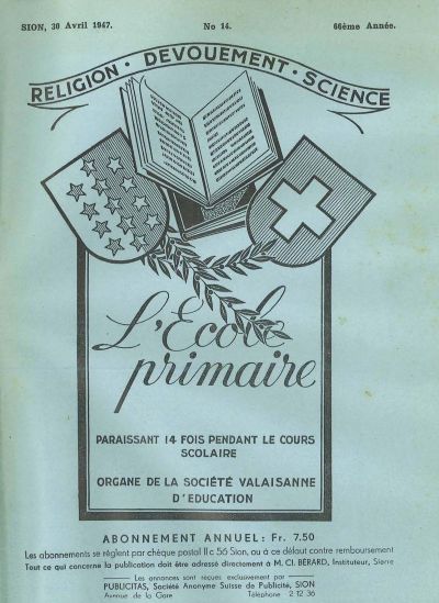 No 14 Ecole primaire 30 avr 1947