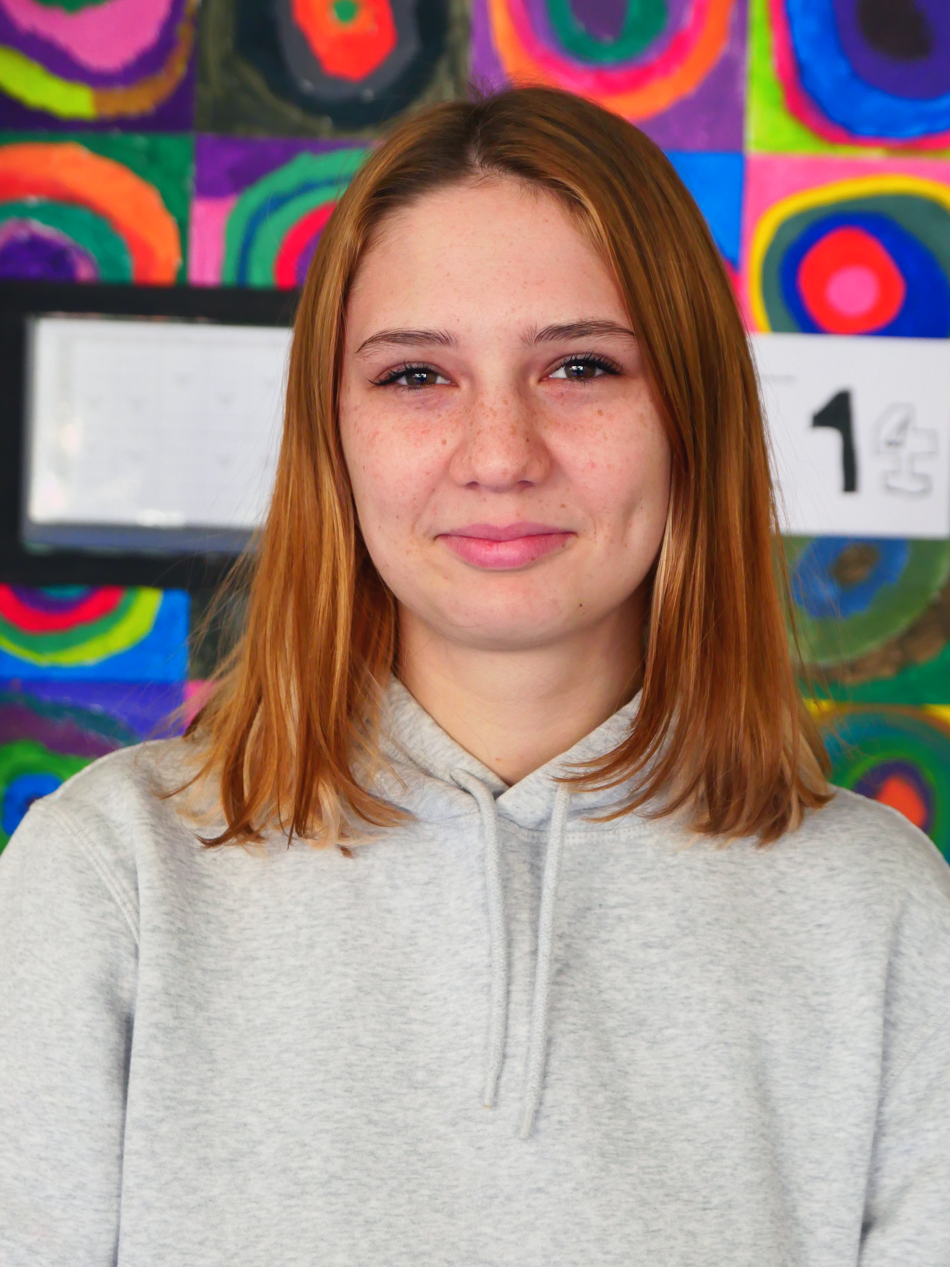 Charline Bachelard, stagiaire CPS en classe d’adaptation à Sion