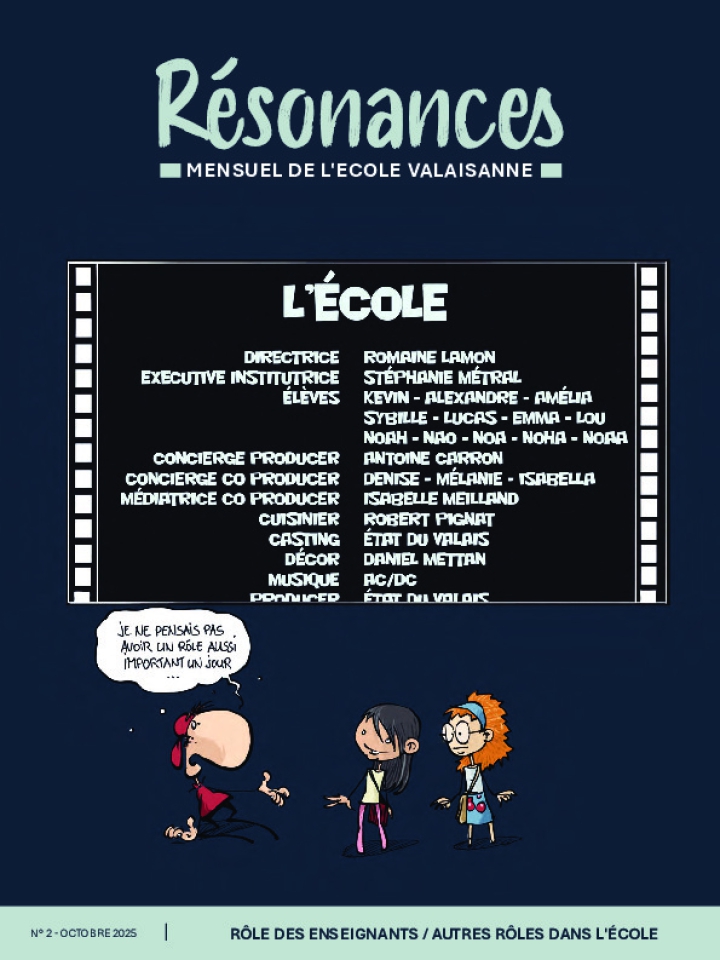 No 02 Octobre 2025 - Rôle des enseignants  / Autres rôles dans l’école
